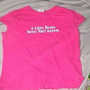 full circle Tops - Jr Xl A little drama never hurt anyone babydoll full circle Tops - Jr Xl A little drama never hurt anyone babydoll